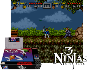 3 Ninjas Kick Back (U) Cover